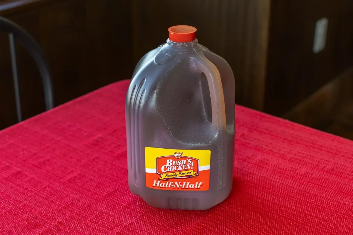 Gallon of tea